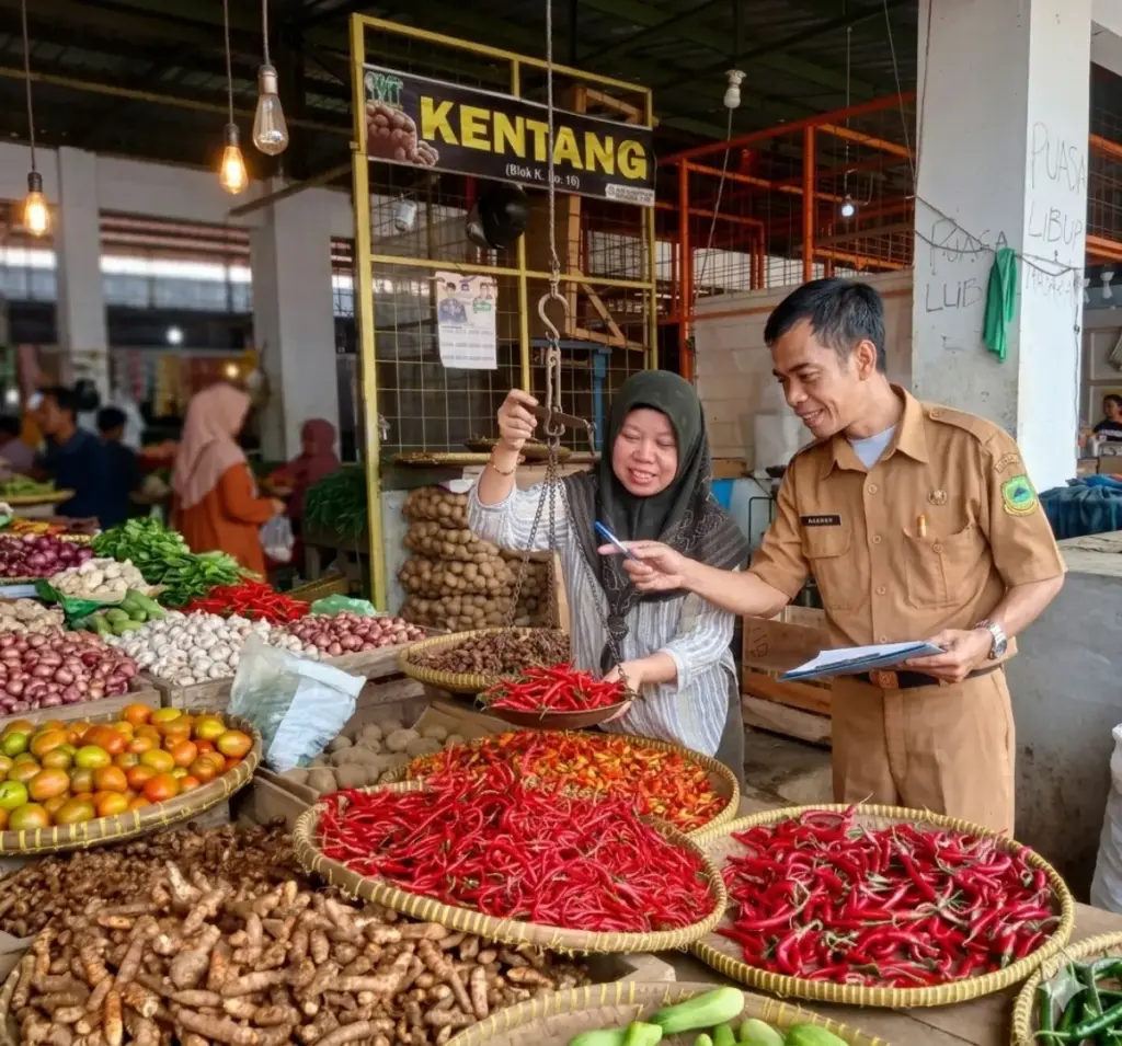 Pedas Banget! Harga Cabai Jablay di Kuningan Tembus Rp 100 Ribu/Kg