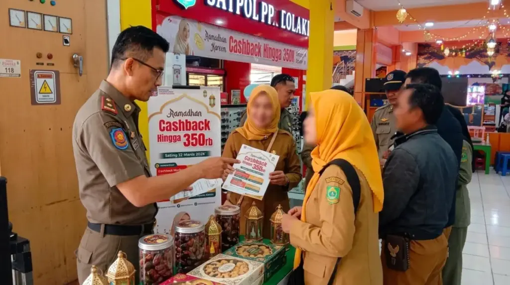 Waduh! Lagi Asyik Nge-mall di Jam Kerja, 6 ASN di Kuningan Diciduk Satpol PP