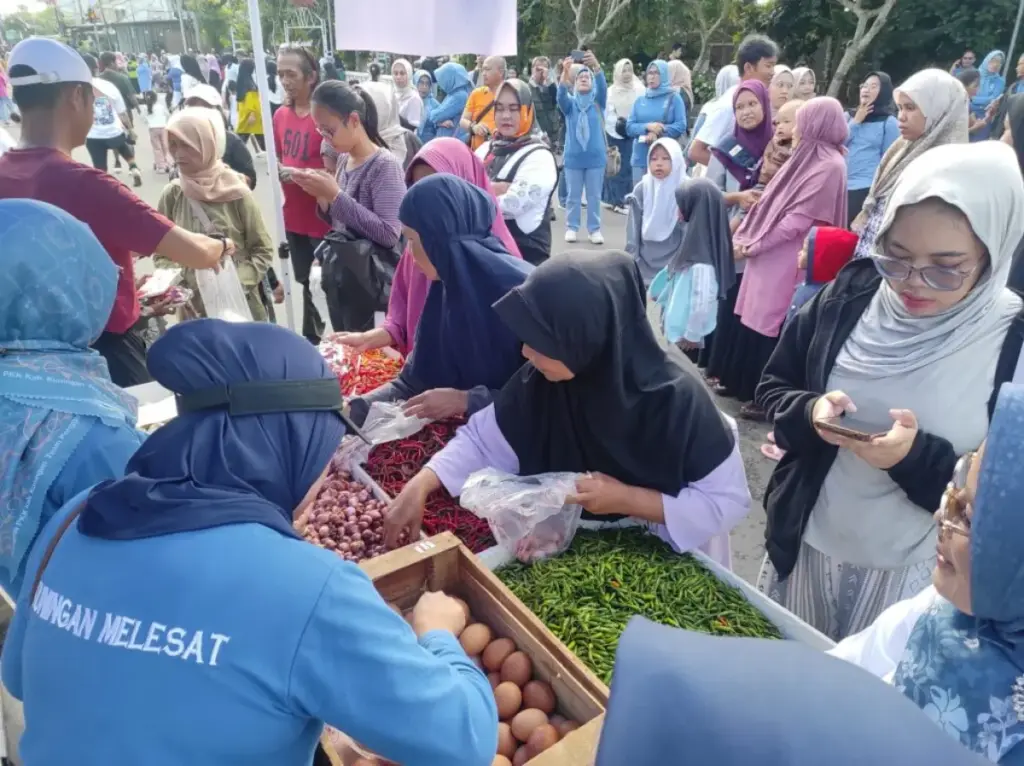 Dorong Stabilitas Harga Lewat Bazar Sayur