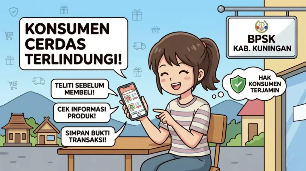 Belanja Online Marak! BPSK Kuningan ingatkan konsumen wajib teliti sebelum membeli, jangan mudah tergiur